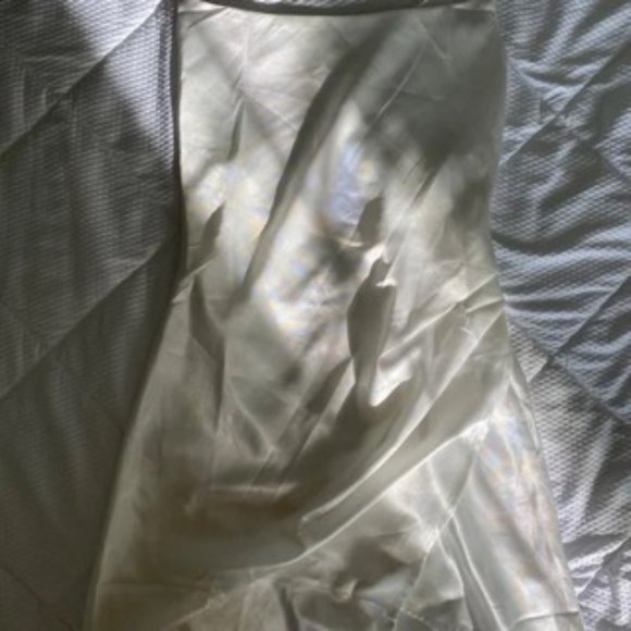 Cowl Neck Wrap Front Dress - Picture 7 of 9